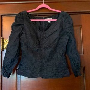 Chetta B silk formalwear top